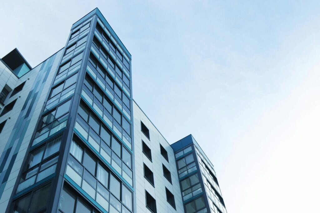 Dettaglio di un edificio moderno